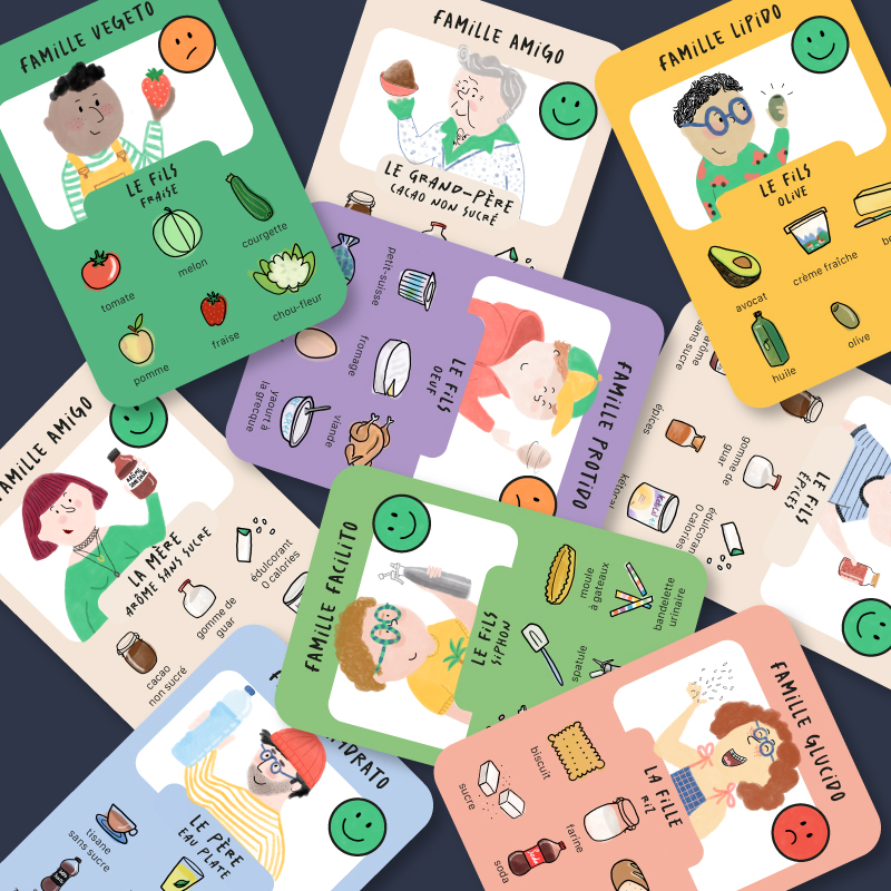 Jeu de 7 familles Facilecéto
