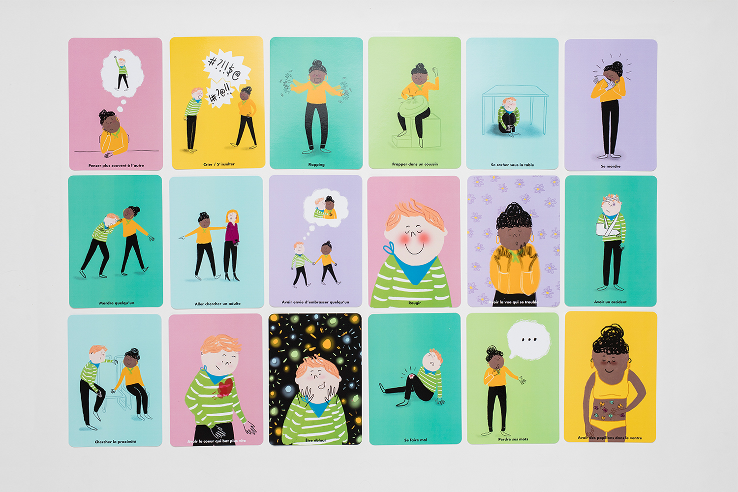 Clementine Marot illustrations mallette émotions