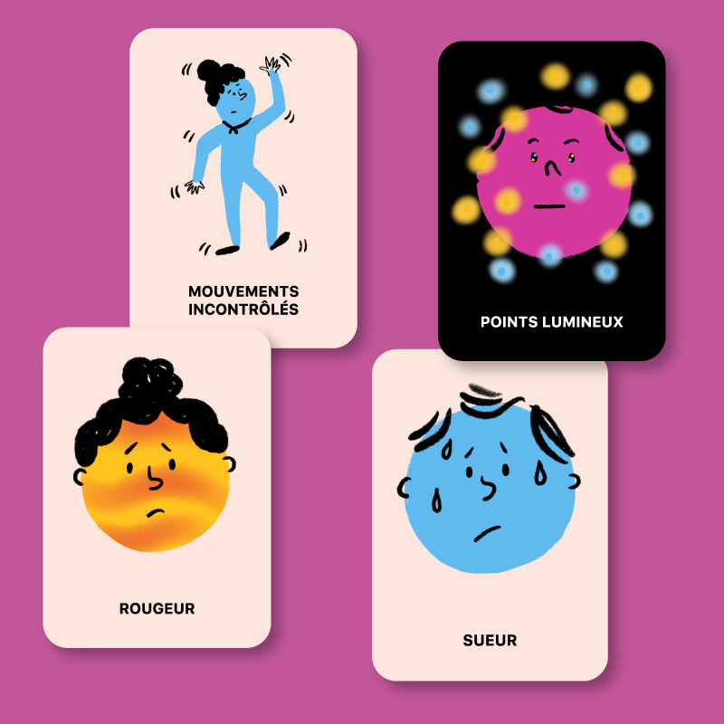Cartes symptômes épilepsie